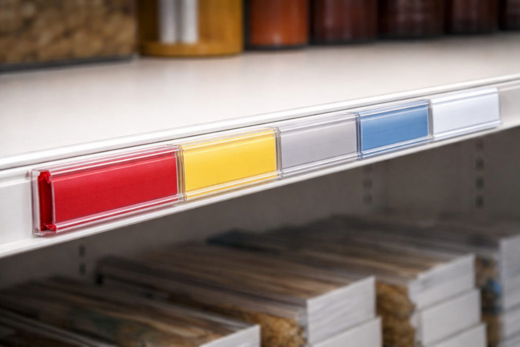 รางสอดป้ายราคา (Datastrip / Shelf Talker)